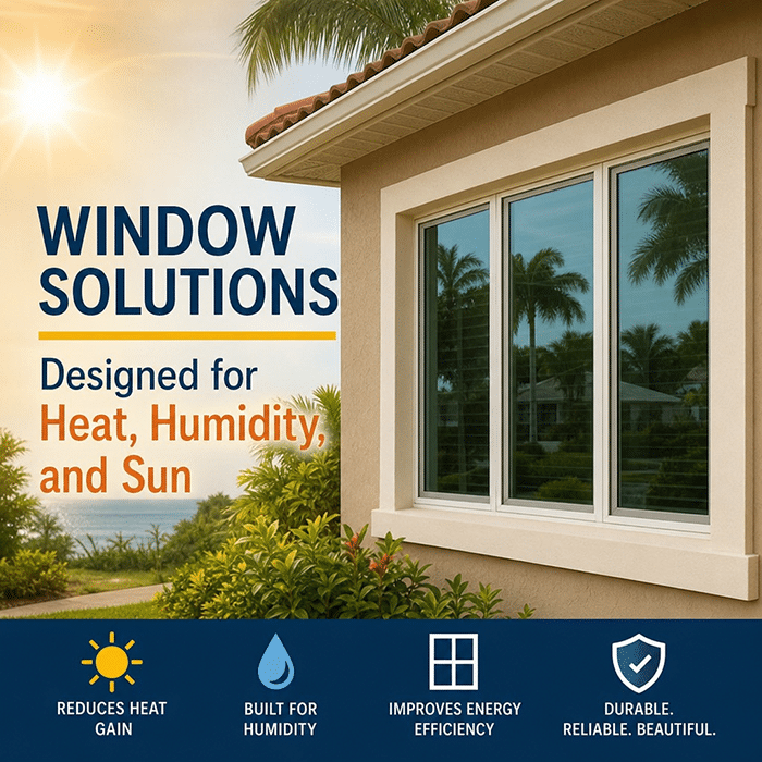 Window Solutions Designed for Heat, Humidity, and Sun