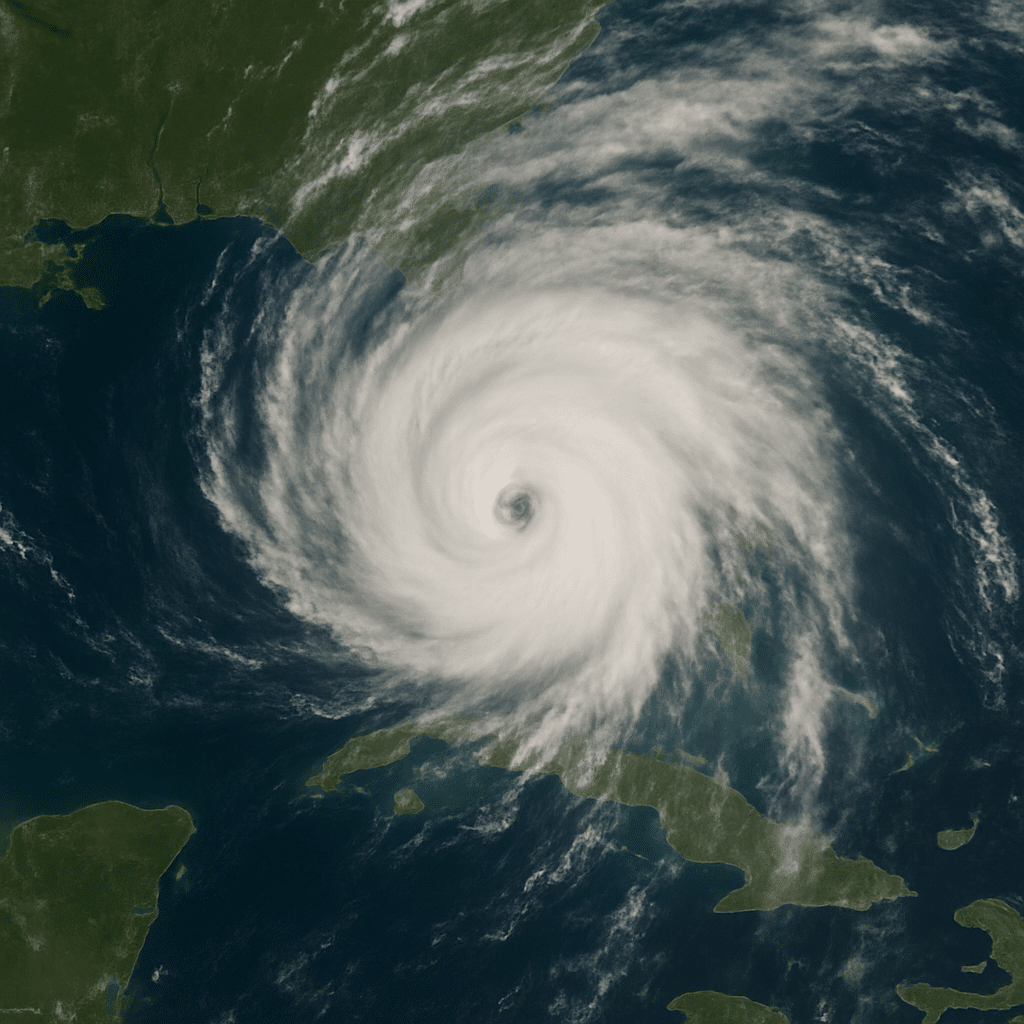 Hurricane Eye in Florida